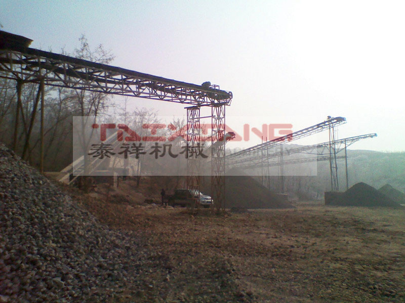 頁巖粉碎現(xiàn)場