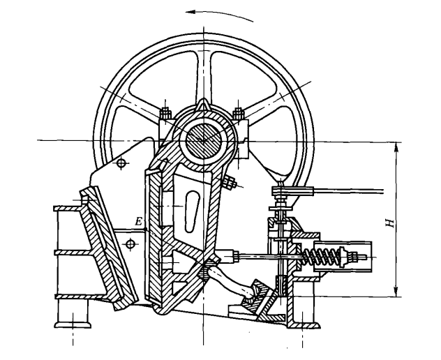 大傳動(dòng)角顎式破碎機(jī) 大傳動(dòng)角顎式破碎機(jī)